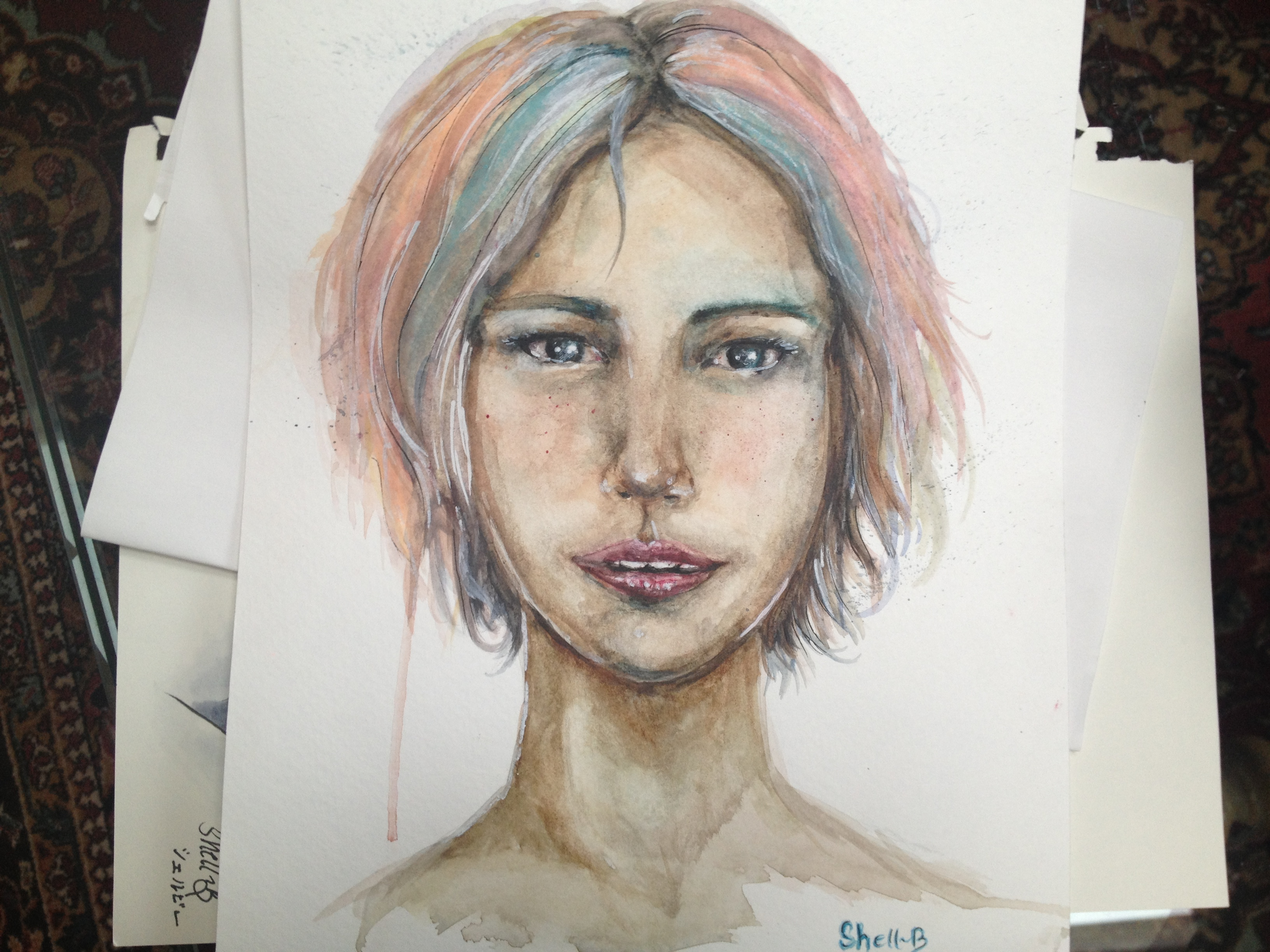 Watercolor Girl