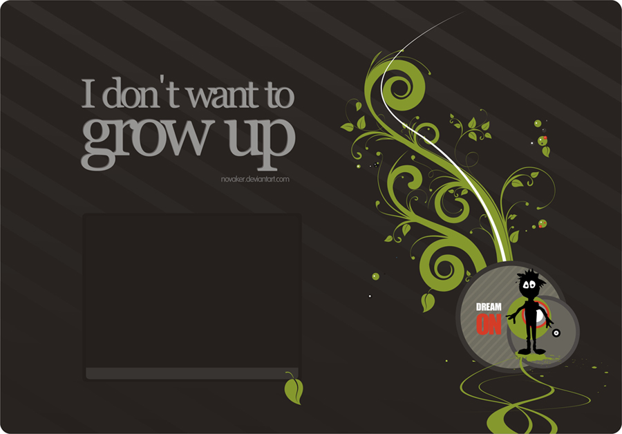 DVD - I DON'T WANT TO GROW UP