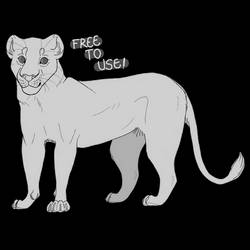 Big Cat Linearts On Predator Lines Deviantart
