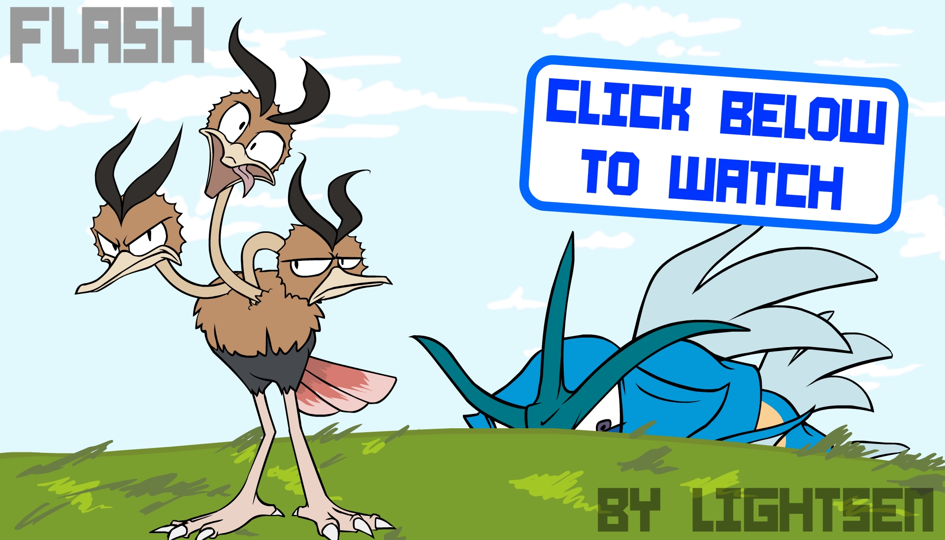 SKY BATTLE: Dodrio the Flying Champion - *FLASH*