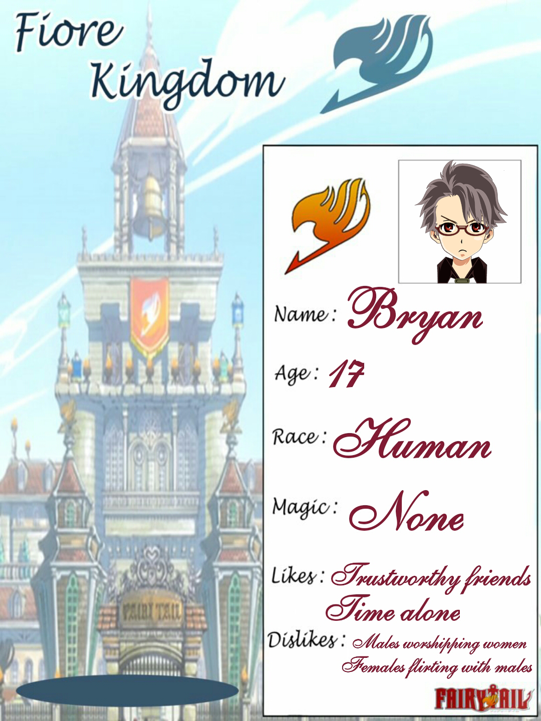 My Fairy Tail OC Datasheet by esegueyregio on DeviantArt