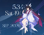 Columbina Character Clock for Rainmeter