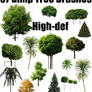 37 Gimp Tree Brushes