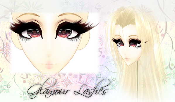 [MMD] Glamour Lashes - DL