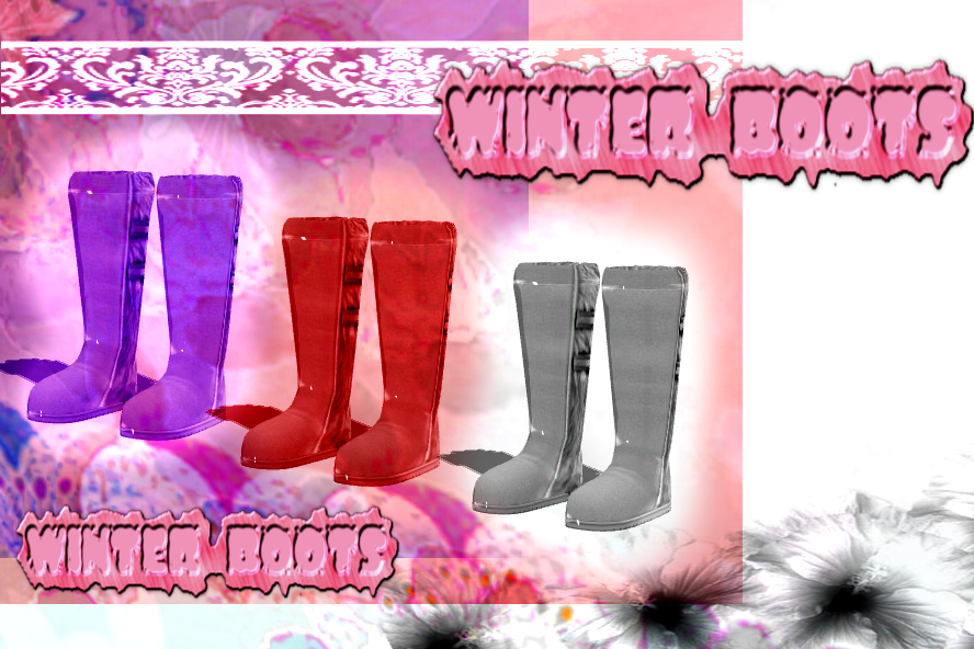 MMD] Boots - Winter DL by DeidaraChanHeart on DeviantArt