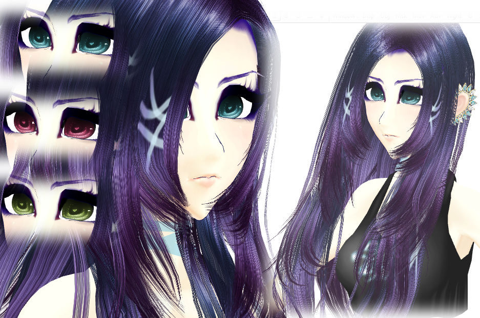 [MMD] LoveYu Eyes DL by DeidaraChanHeart on DeviantArt