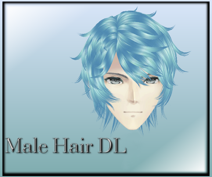 [MMD] Male Hair DL