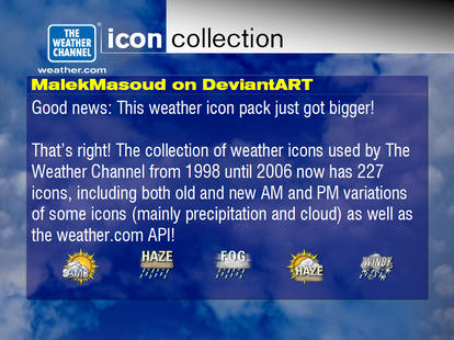 The Weather Channel 1998-2006 Icon Collection