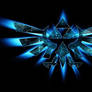 Legend Of Zelda-Triforce(blue) Google Chrome Theme