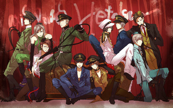 Hetalia Google Chrome Theme