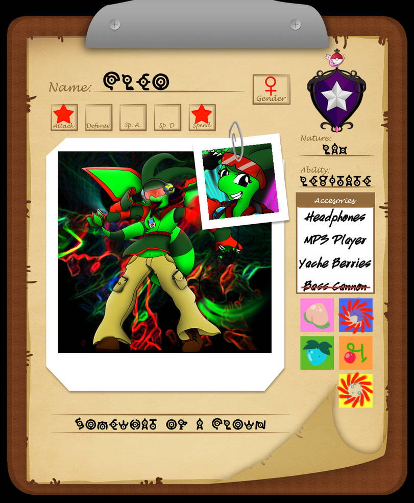 PKMN Armonia Cleo Application by SonicFreak on DeviantArt