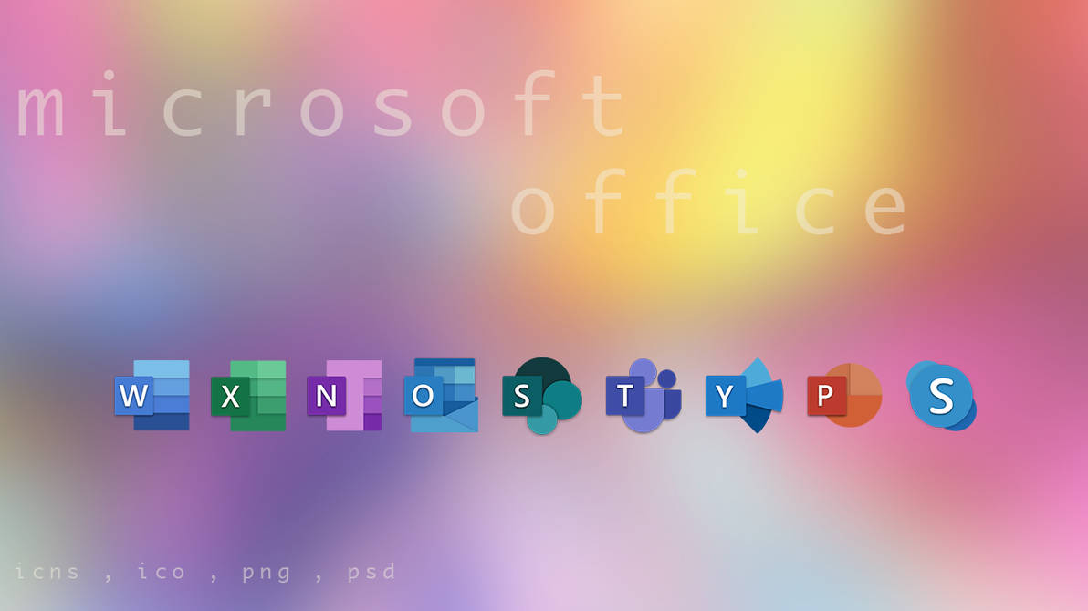 Microsoft Office 2019 Icons by bbrandis on DeviantArt
