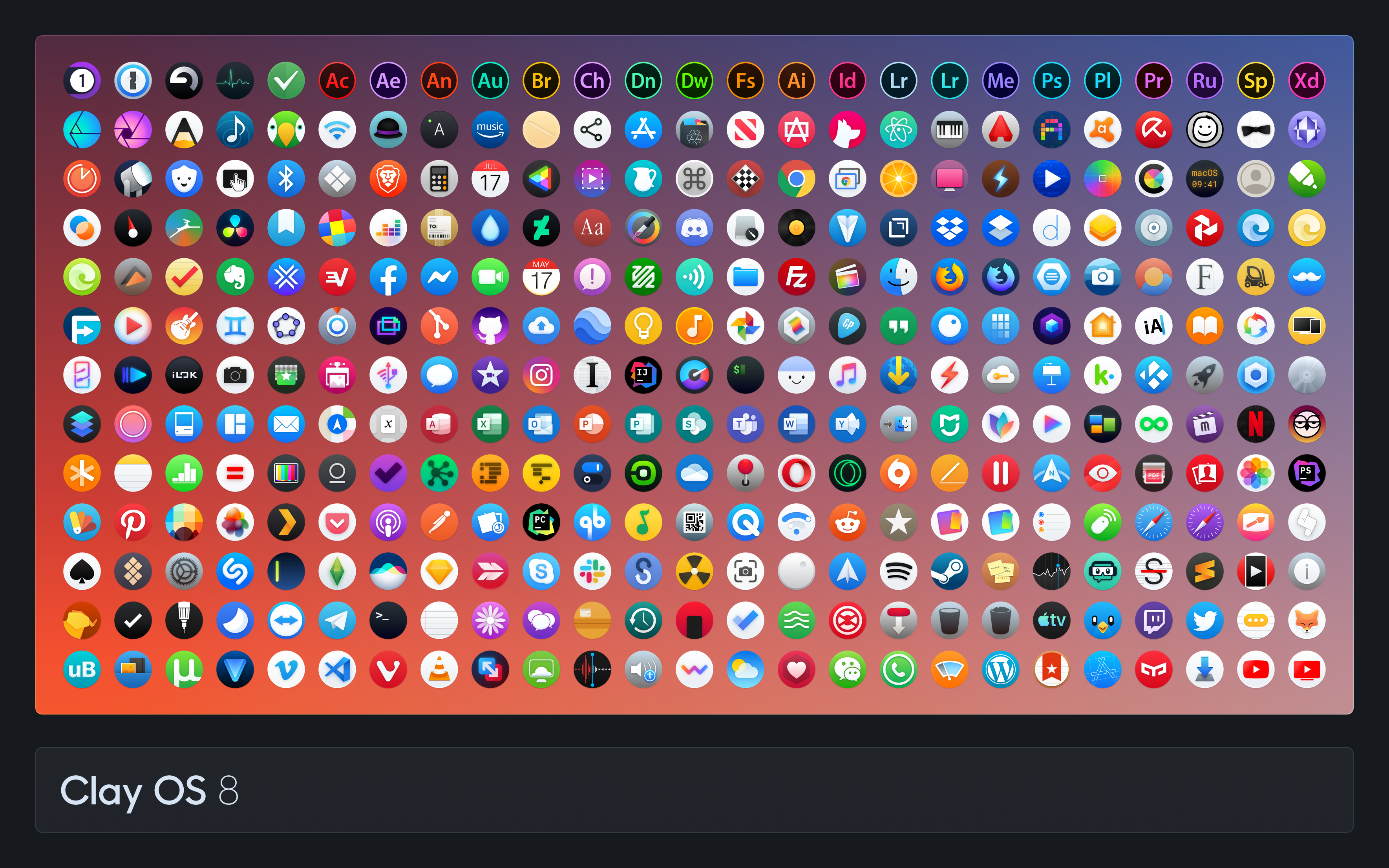 Clay Os 8 A Macos Iconpack By Octaviotti On Deviantart