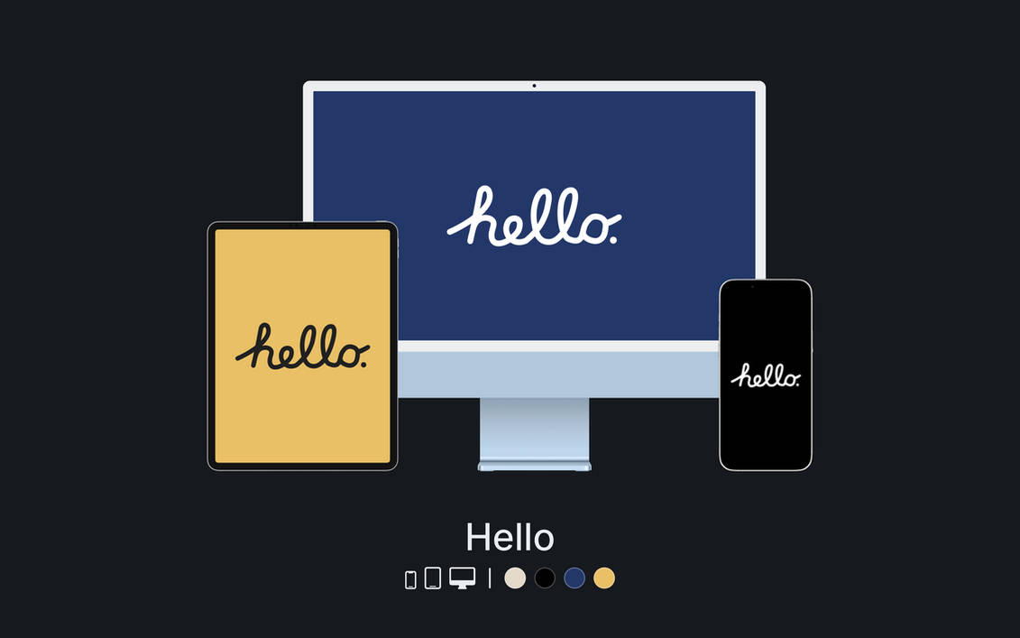 Hello Computer Screens Hello - Wallpapers by oviotti on DeviantArt