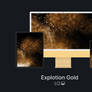 Explotion Gold - Wallpapers