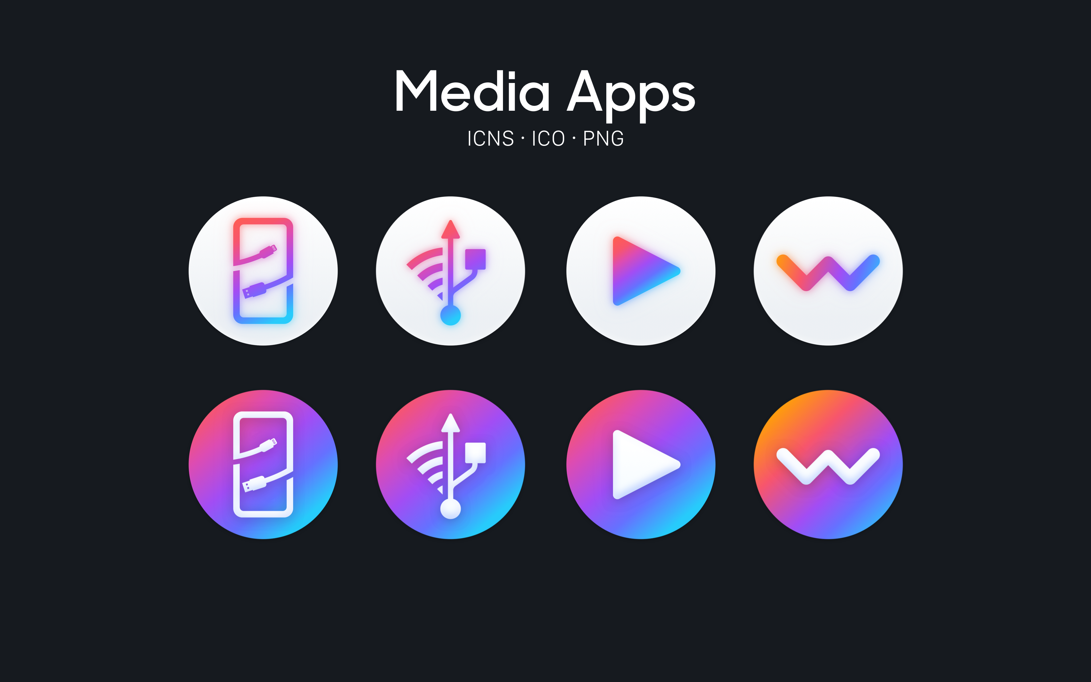 Media Apps - Icons