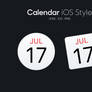 Calendar - Icons - iOS Style