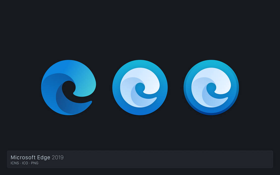 Microsoft Edge - Icons - 2019