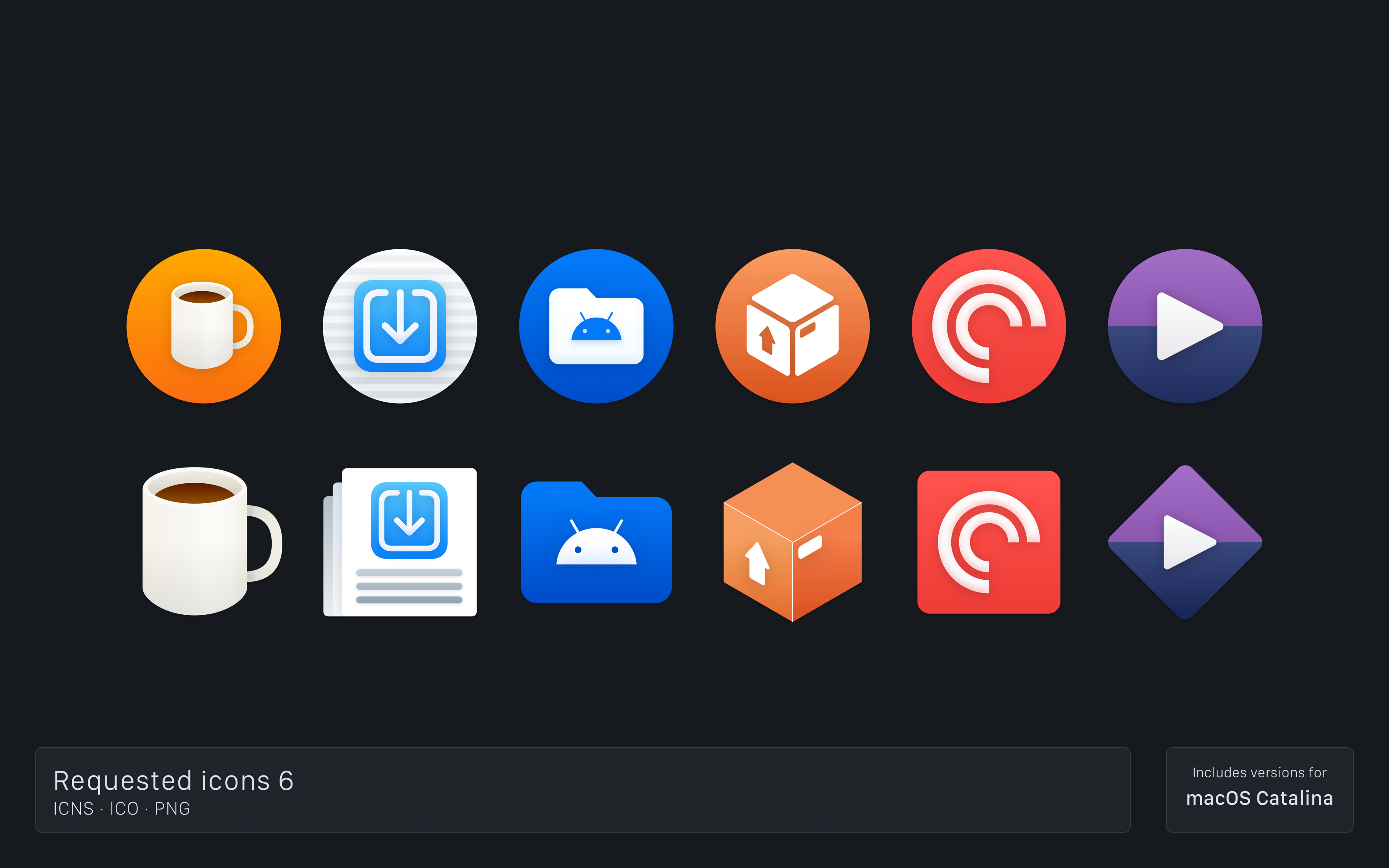 Requested Icons 6 by oviotti on DeviantArt