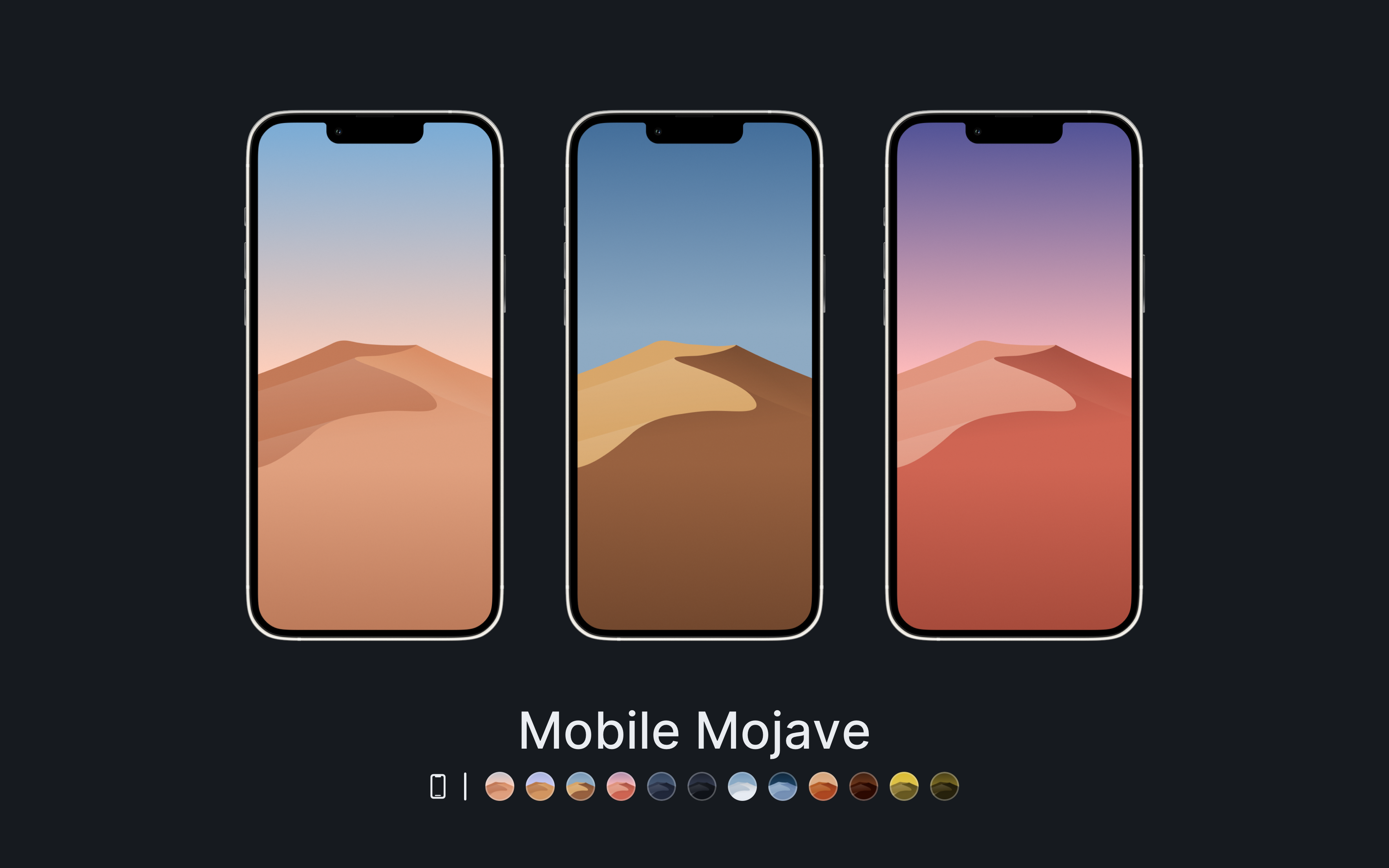 Mobile Mojave - Wallpapers