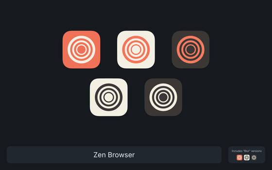 Zen Browser - Icons