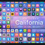 Tile Icons California - Iconpack