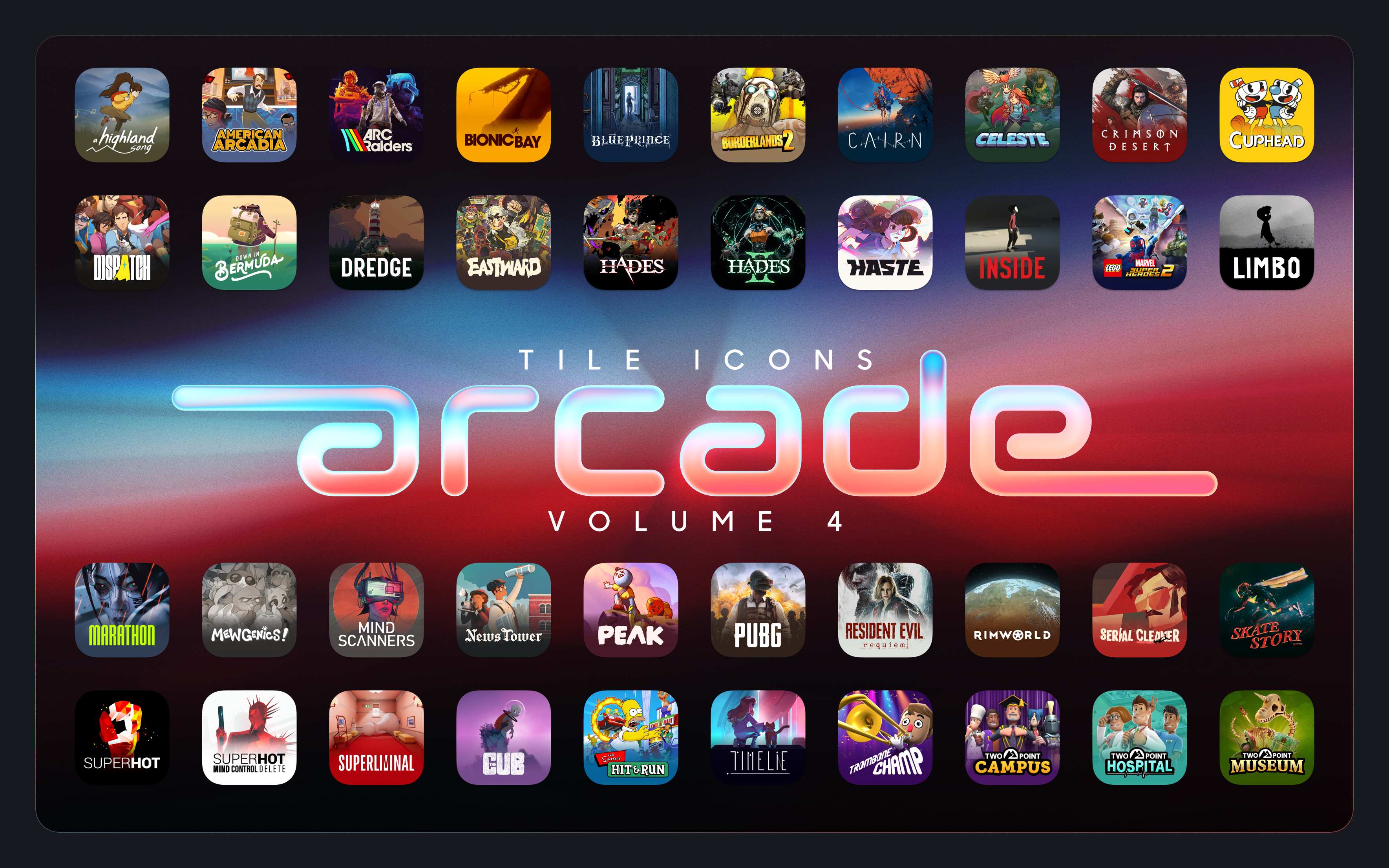 Tile Icons Arcade - Volume 4 by oviotti on DeviantArt