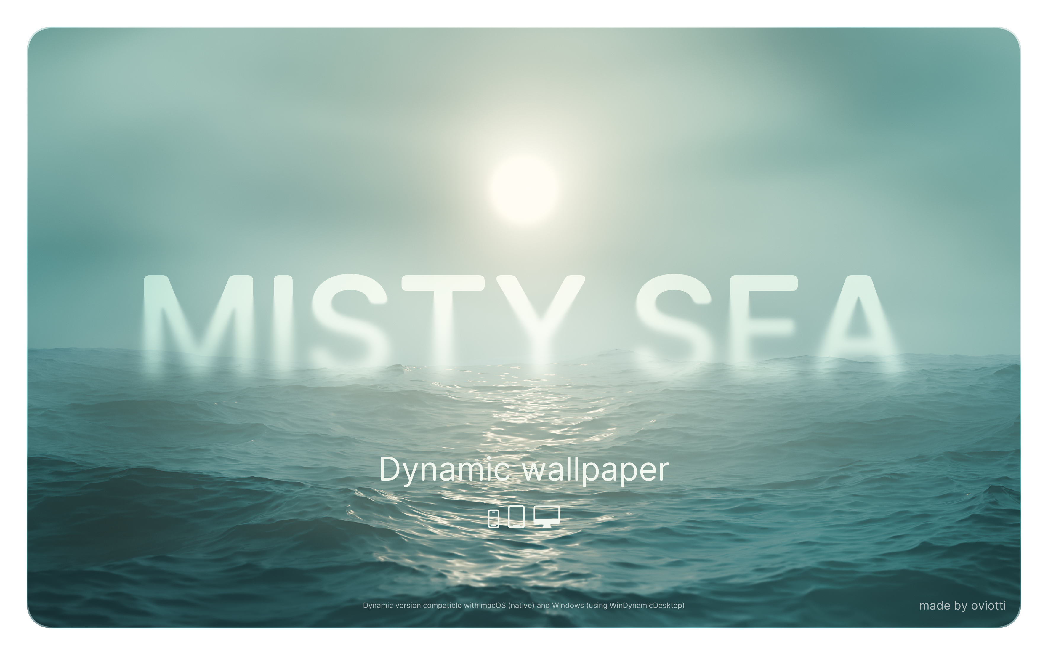 Misty Sea - Wallpapers