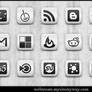 Matte White Square Soc. Media