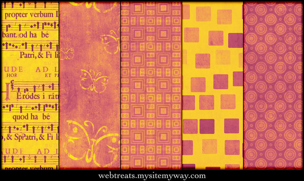 Warm Pink Grunge PAtterns by WebTreatsETC on DeviantArt