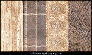 Grungy Floral Patterns by WebTreatsETC on DeviantArt