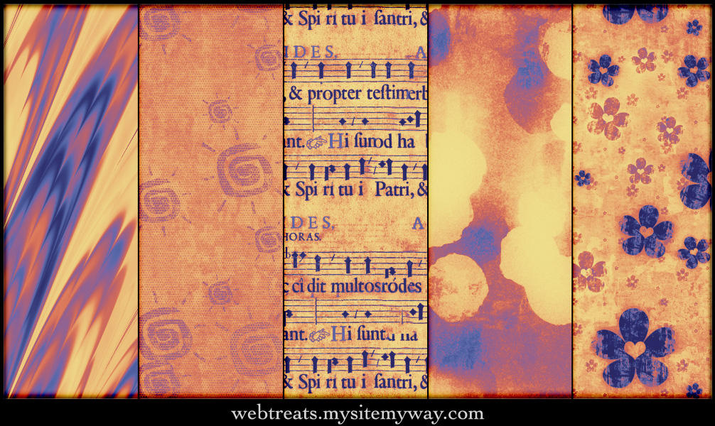 Funky Seamless Orange Patterns by WebTreatsETC on DeviantArt