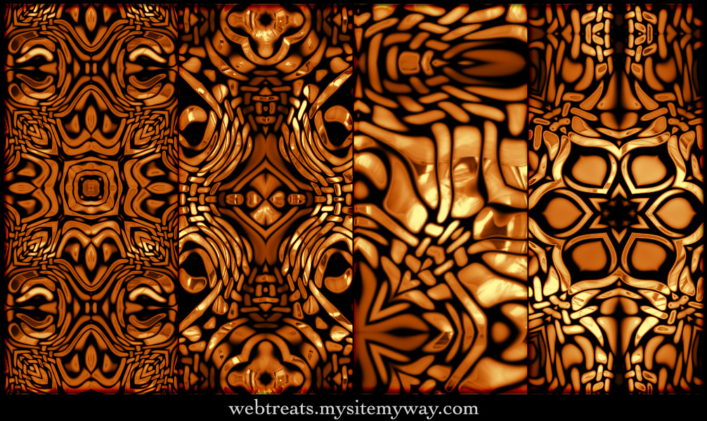 Molten Kaleidoscope Patterns by WebTreatsETC on DeviantArt