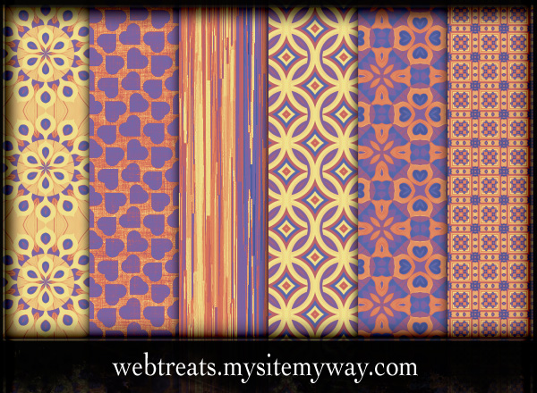 Free Seamless Fiesta Patterns by WebTreatsETC on DeviantArt