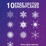 Vector Snowflakes EPS