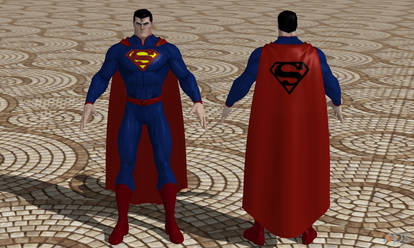 DCUO Superman Updated - nu52