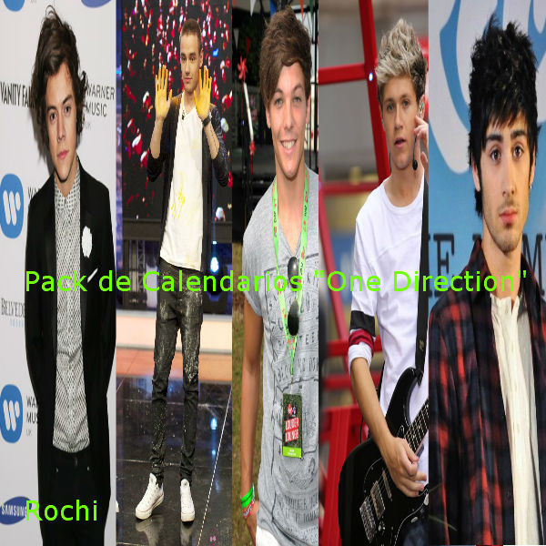 Pack de Calendarios One Direction by RochiJonas on DeviantArt