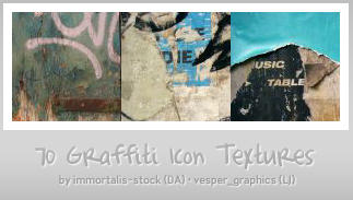 70 Graffiti Icon Textures