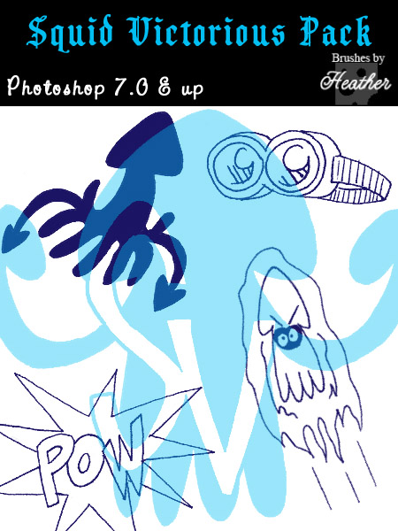 Squid Victorious Brush Pack