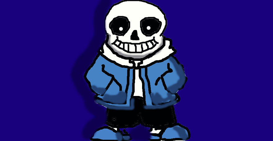 Sans by OllieWhoDrawsStuff on DeviantArt