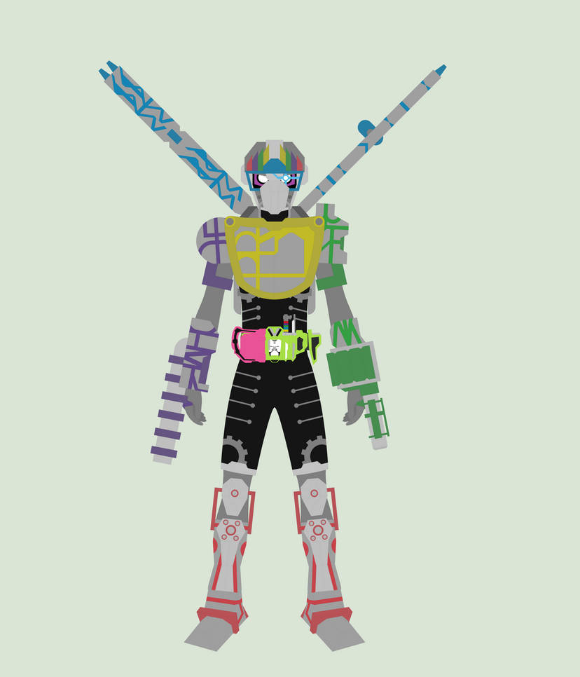 Champion Gamer, Level 5 forms by KamenSentai on DeviantArt