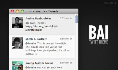 Bai - Twitt Theme