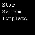 Star System Template - Photoshop