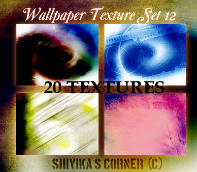 Wallpaper Texture Set 12 by spiritcoda