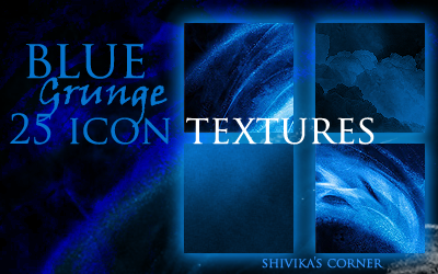 Blue Grunge Icon Textures by spiritcoda