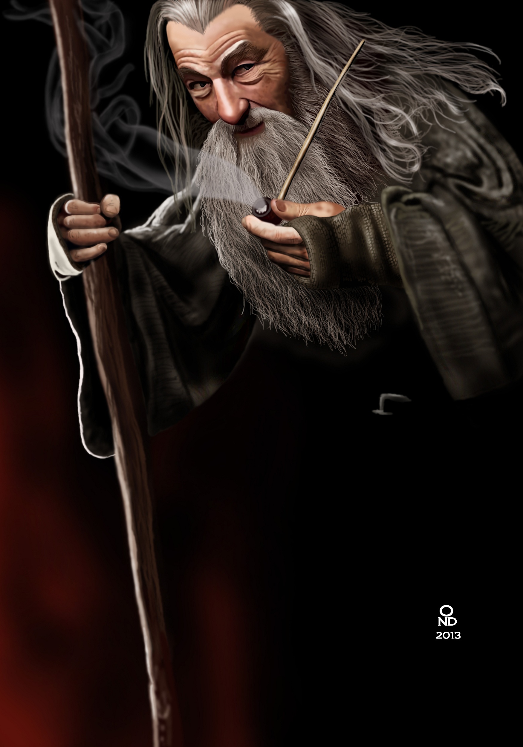 How To Draw Gandalf - VIDEO