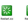 restart icons