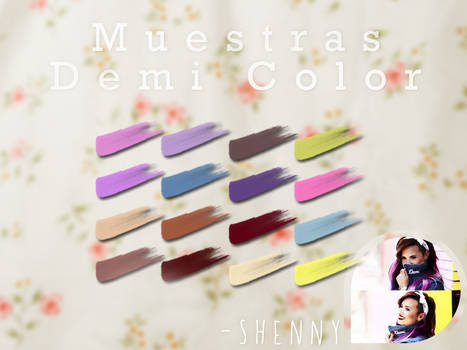 Muestras Demi Color