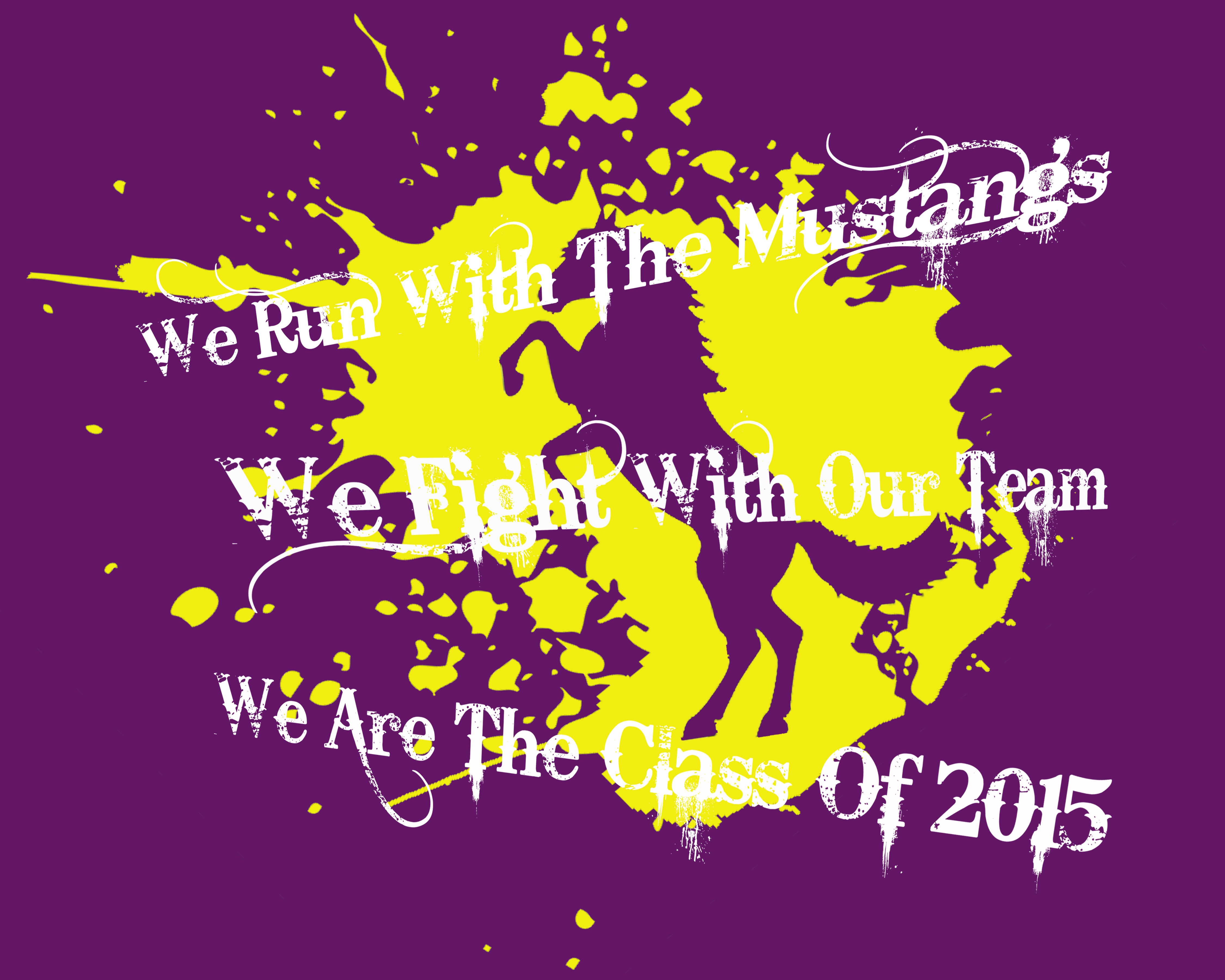 Senior Shirt Design White Wording