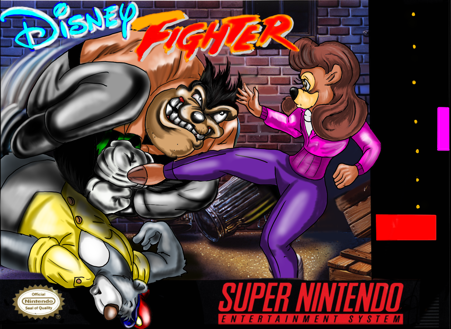 Disney Fighter snes